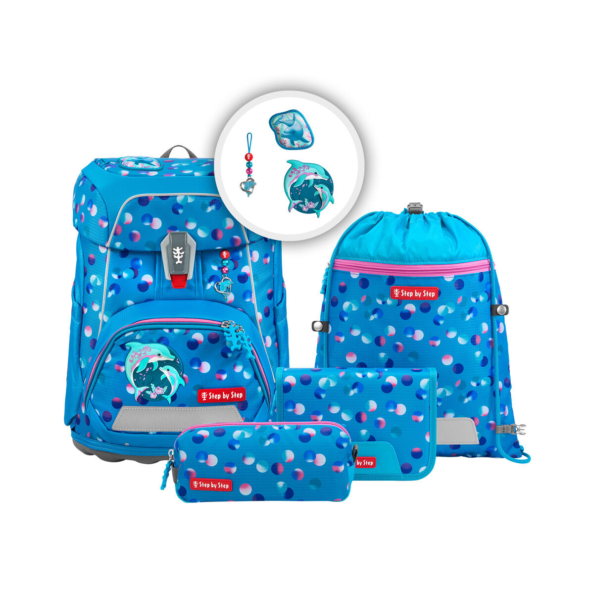Step by Step FIT Schulranzen 5-teiliges Set, Kollektion 2026
