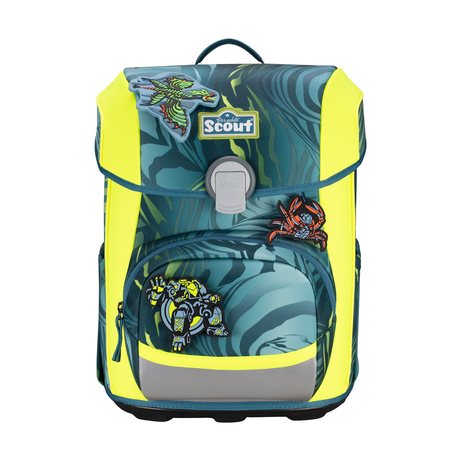 Scout Neo Schulranzen-Set 4-teilig DIN Action