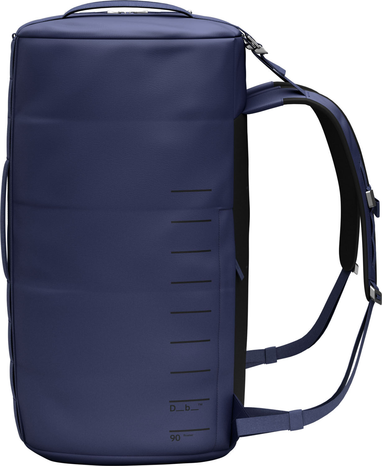 D_b_ Roamer Pro Split Duffel / Backpack 90L Blue Hour