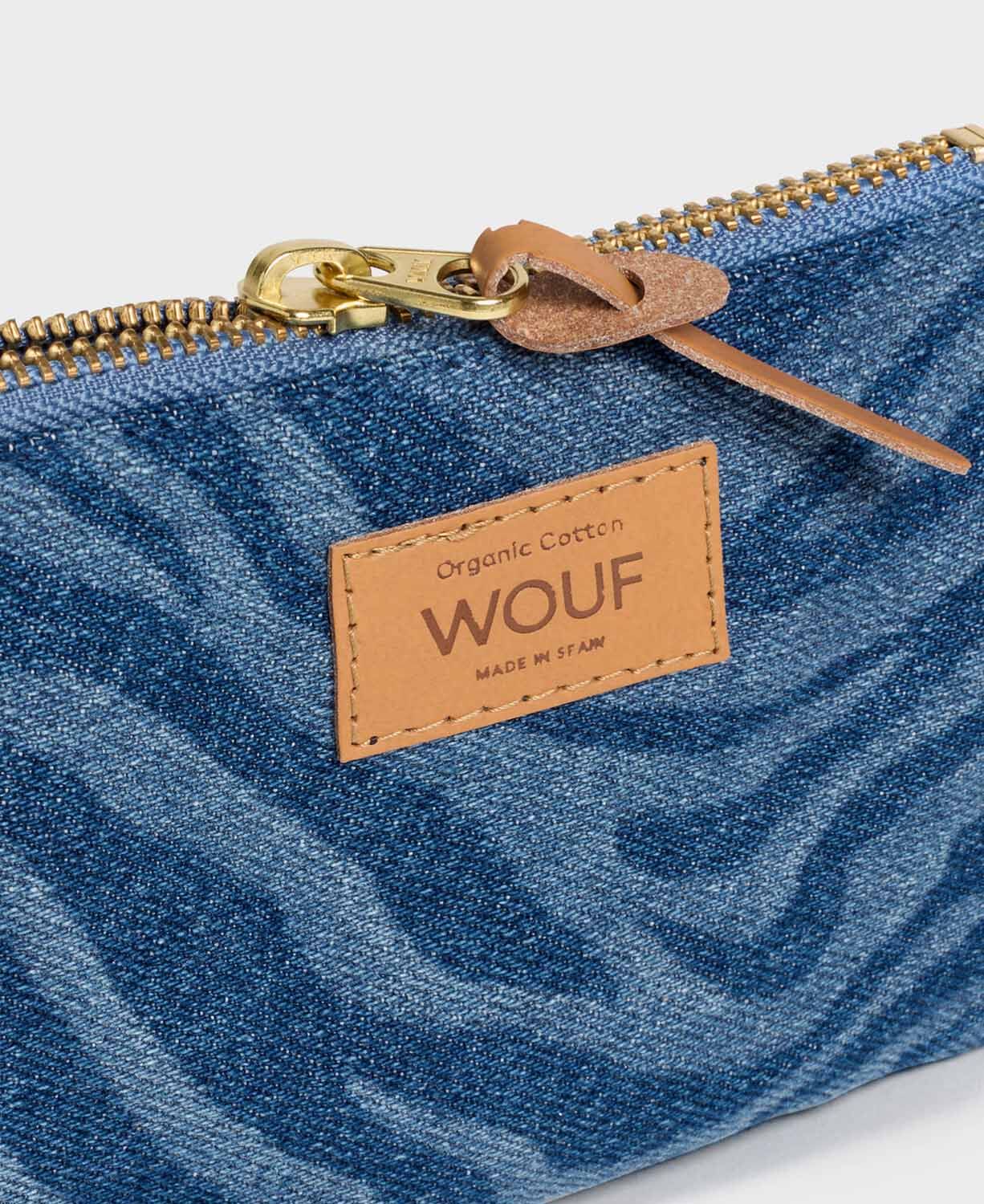 Wouf Denim Collection Small Pouch Sierra