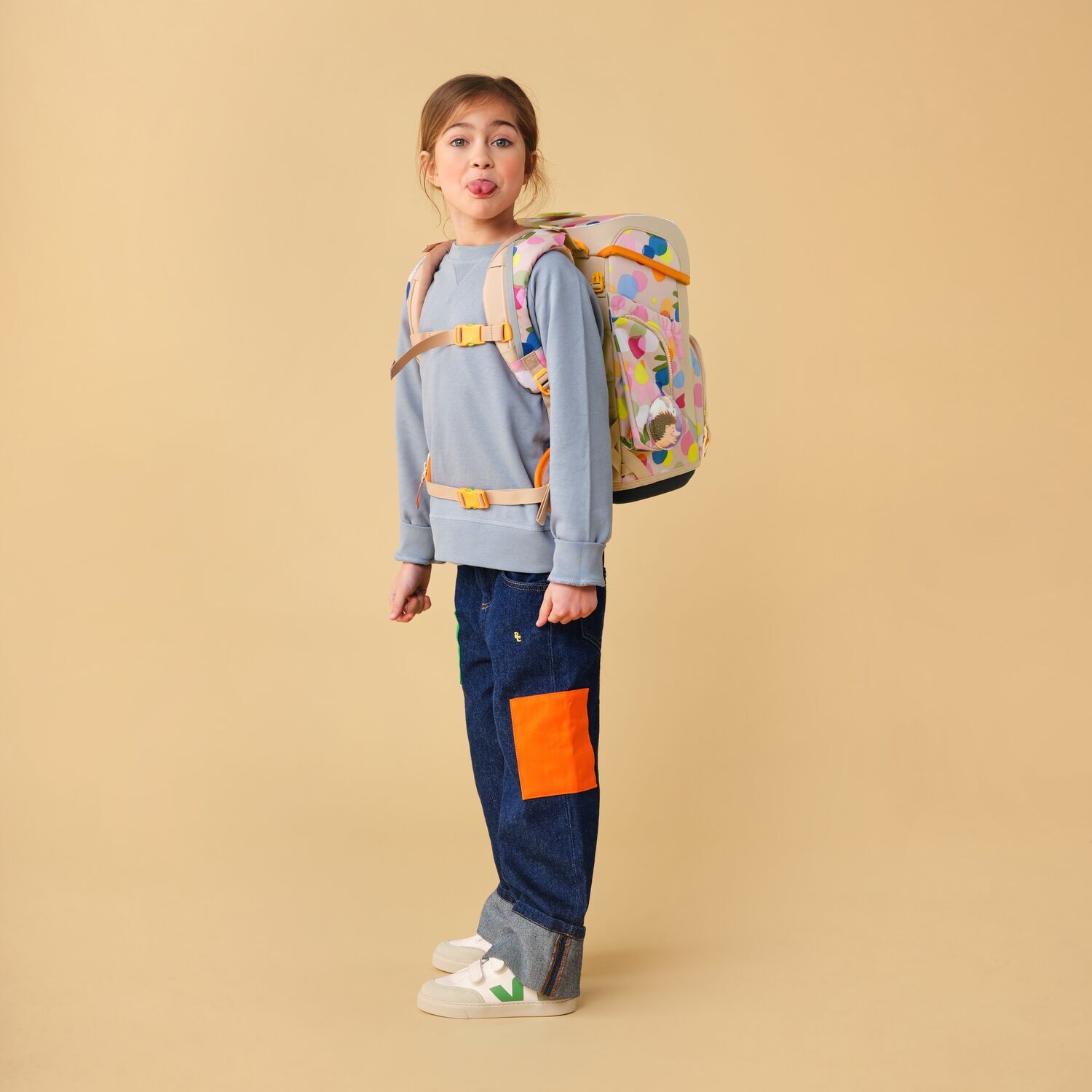 ergobag cubo ECO HERO 5-teiliges Schulrucksack-Set 2025 Flower PowBär ergobag cubo ECO HERO 5-teiliges Schulrucksack-Set 2025 Flower PowBär