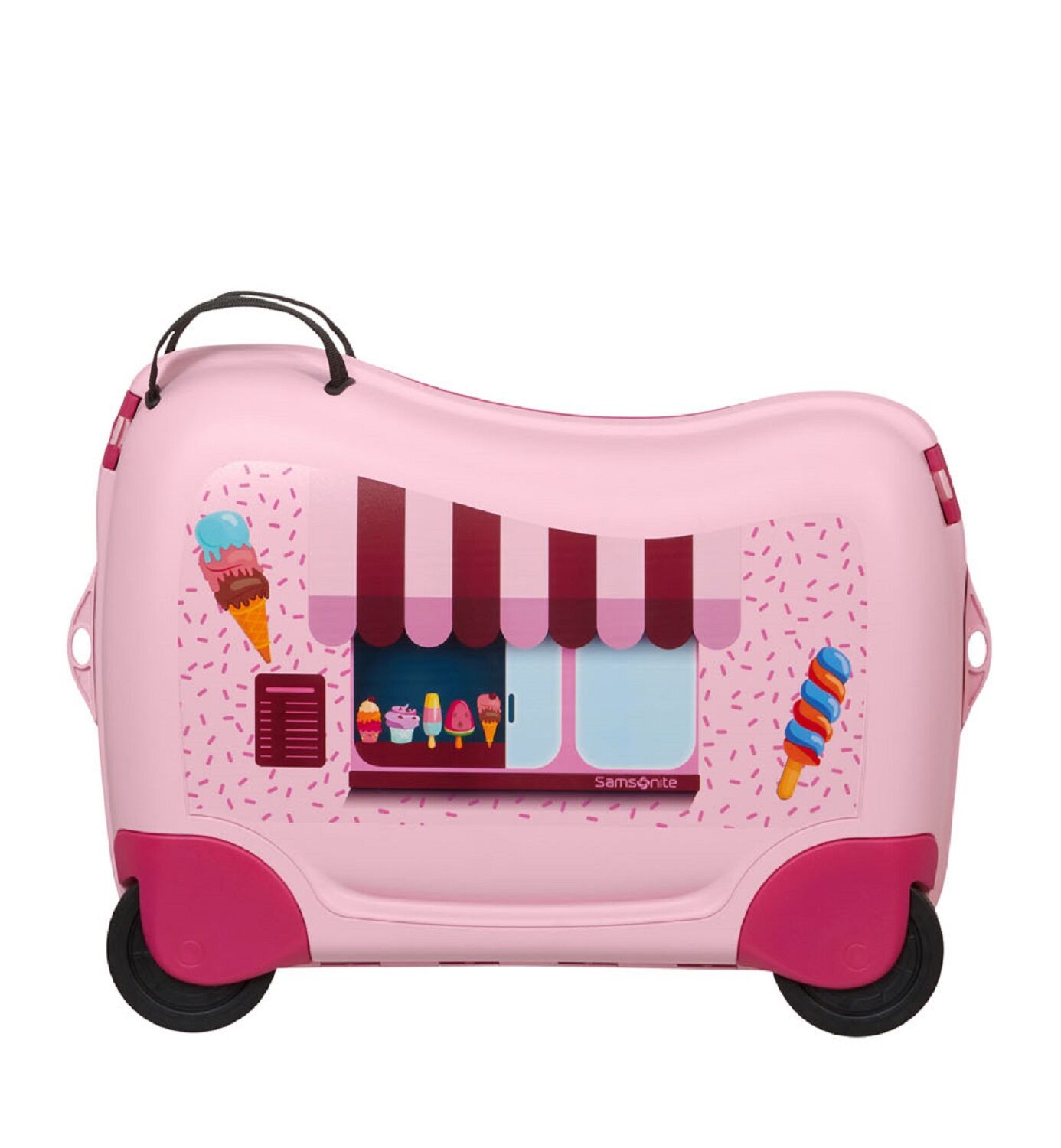 Samsonite Dream2go Ride-On Suitcase mit  4 Rollen Ice Cream Van