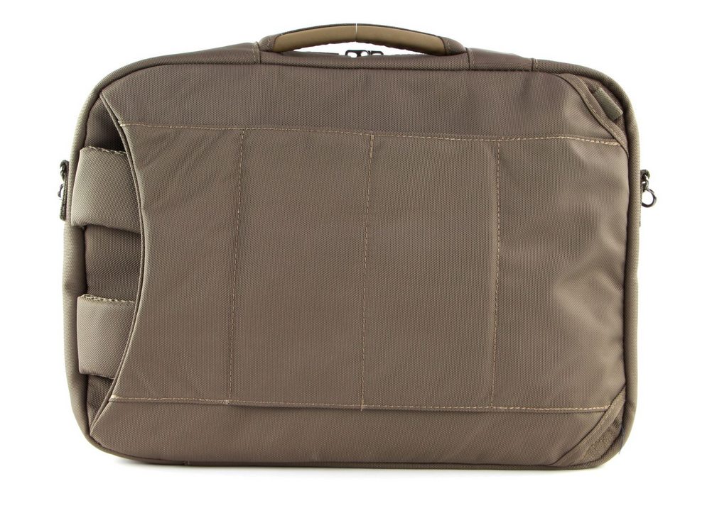 March bags take a'way Rucksack-Tasche mit Laptopfach 15 Zoll bronze