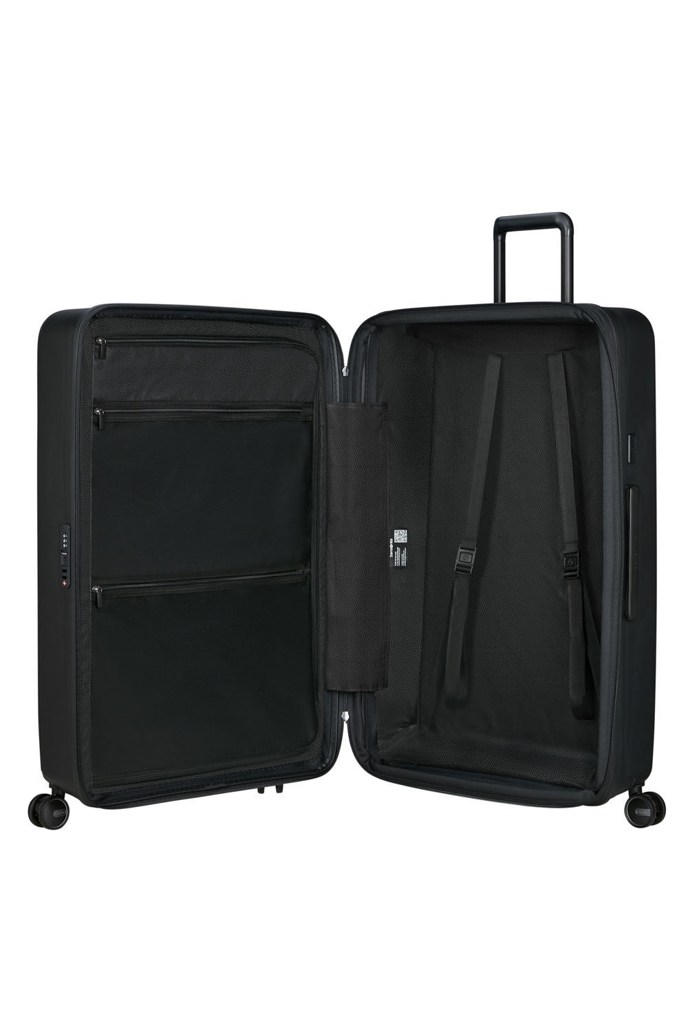 Samsonite Restackd Trolley mit 4 Rollen erweiterbar 81cm + GRATIS HOTELGUTSCHEIN Schwarz Samsonite Restackd Trolley mit 4 Rollen erweiterbar 81cm + GRATIS HOTELGUTSCHEIN Schwarz