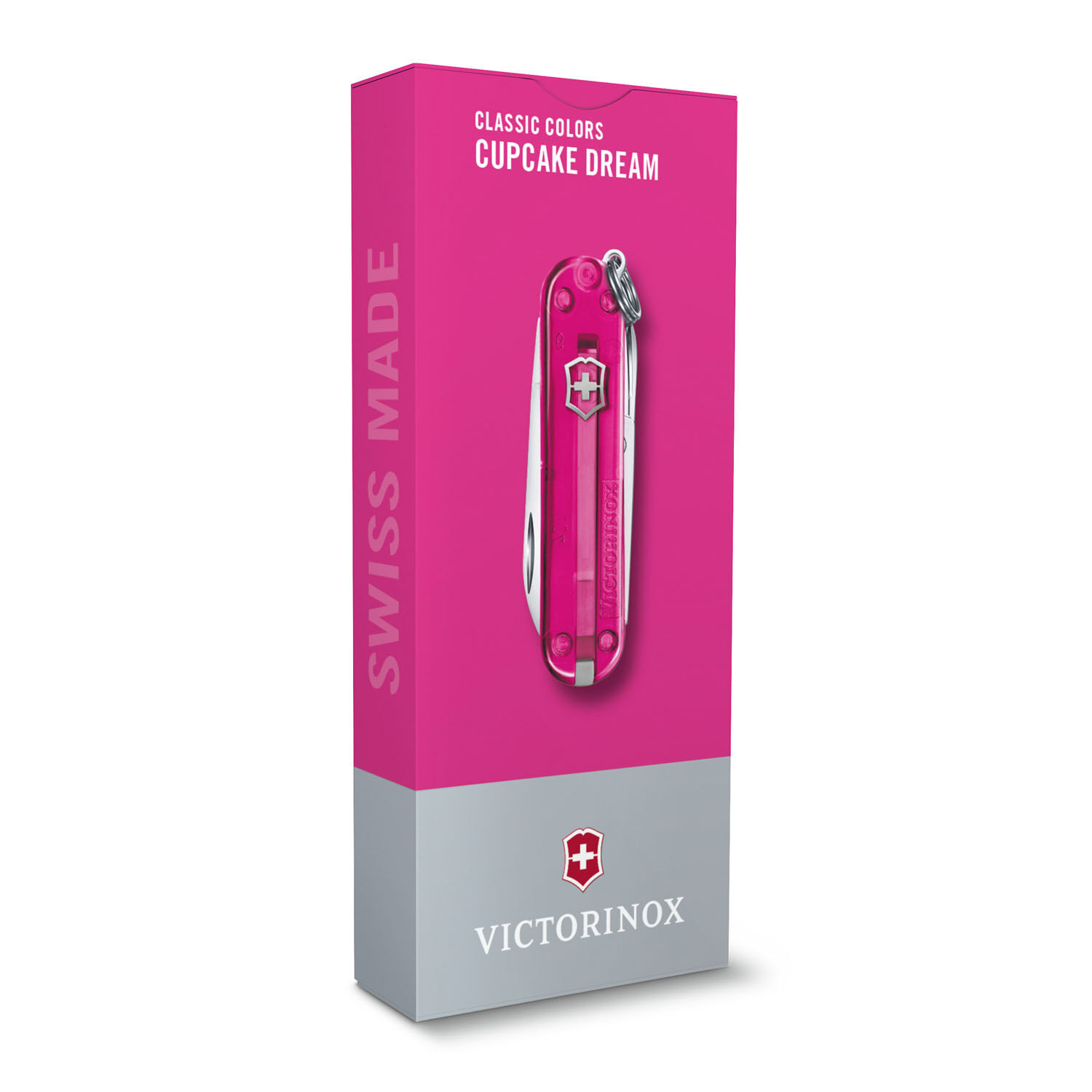 Victorinox Classic SD 7 Funktionen, kleines Taschenmesser Cupcake Dream