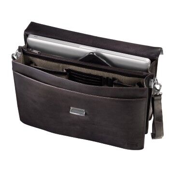 Hama Est. 1923 Amsterdam Rafael Ledertasche Rustic Dark Brown