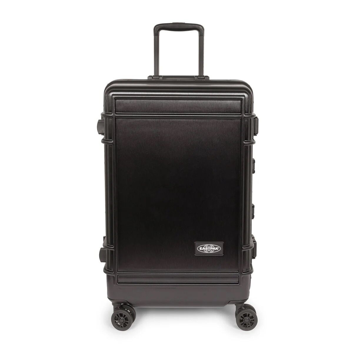 Eastpak RESIST'R CASE M Robuster Hartschalen-Trolley, Authentic Original Brushed Black