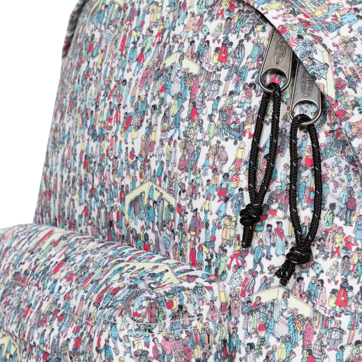 Eastpak Padded Pak'r® SPECIAL EDITION Rucksack Where's Wally Pattern White
