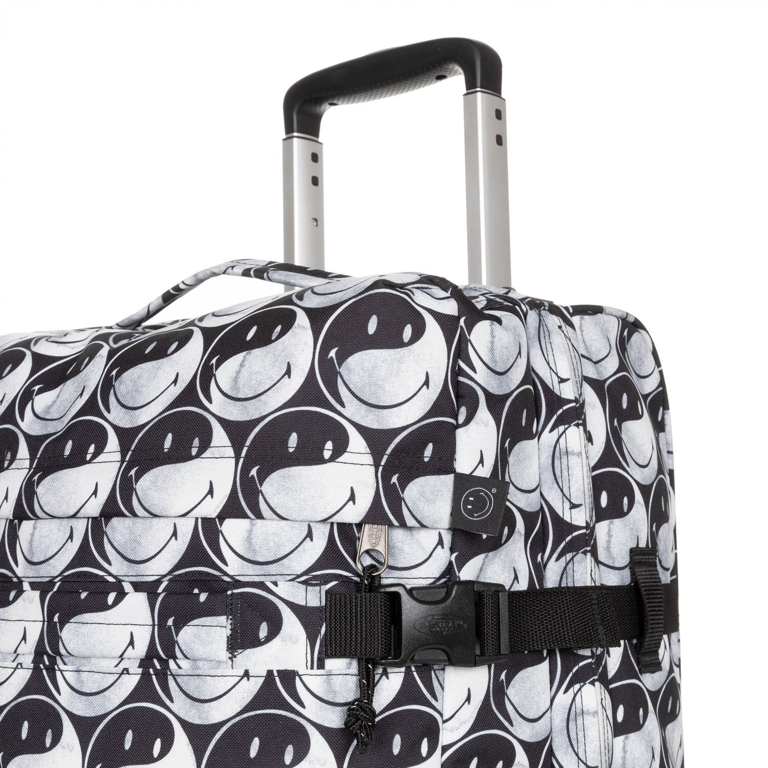 Eastpak Transit'R Reisetrolley S mit 2 Rollen 24 Smiley YY Black Eastpak Transit'R Reisetrolley S mit 2 Rollen 24 Smiley YY Black
