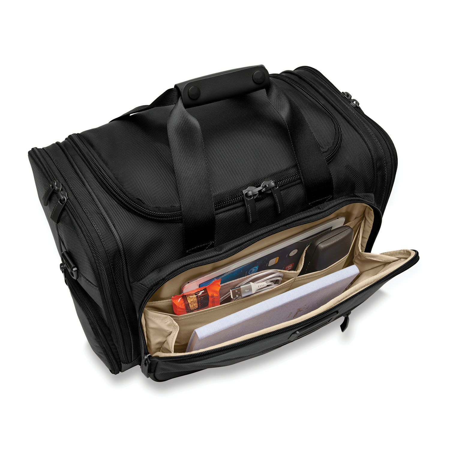Briggs & Riley Baseline Underseat Duffle Black Briggs & Riley Baseline Underseat Duffle Black