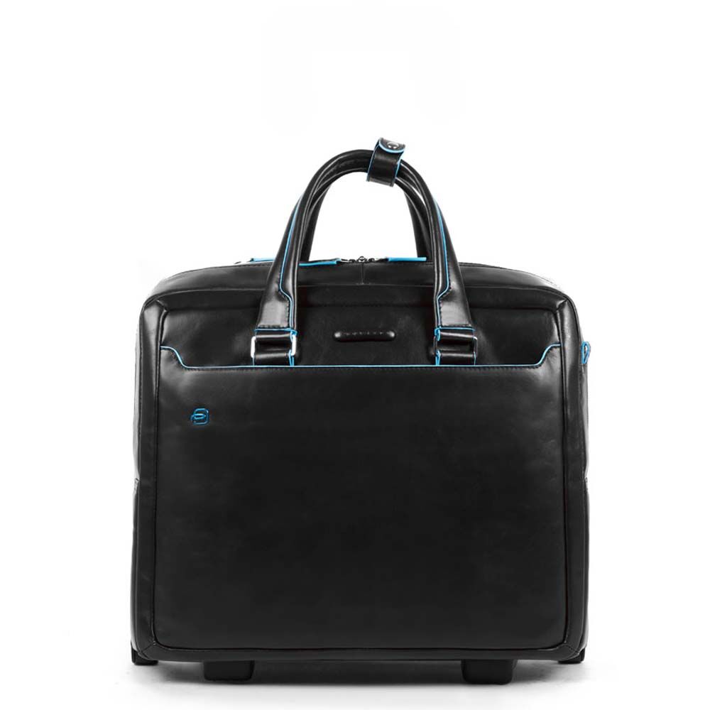 Piquadro Blue Square Pilotenkoffer 2-Rollen mit Laptop-Fach Schwarz Piquadro Blue Square Pilotenkoffer 2-Rollen mit Laptop-Fach Schwarz