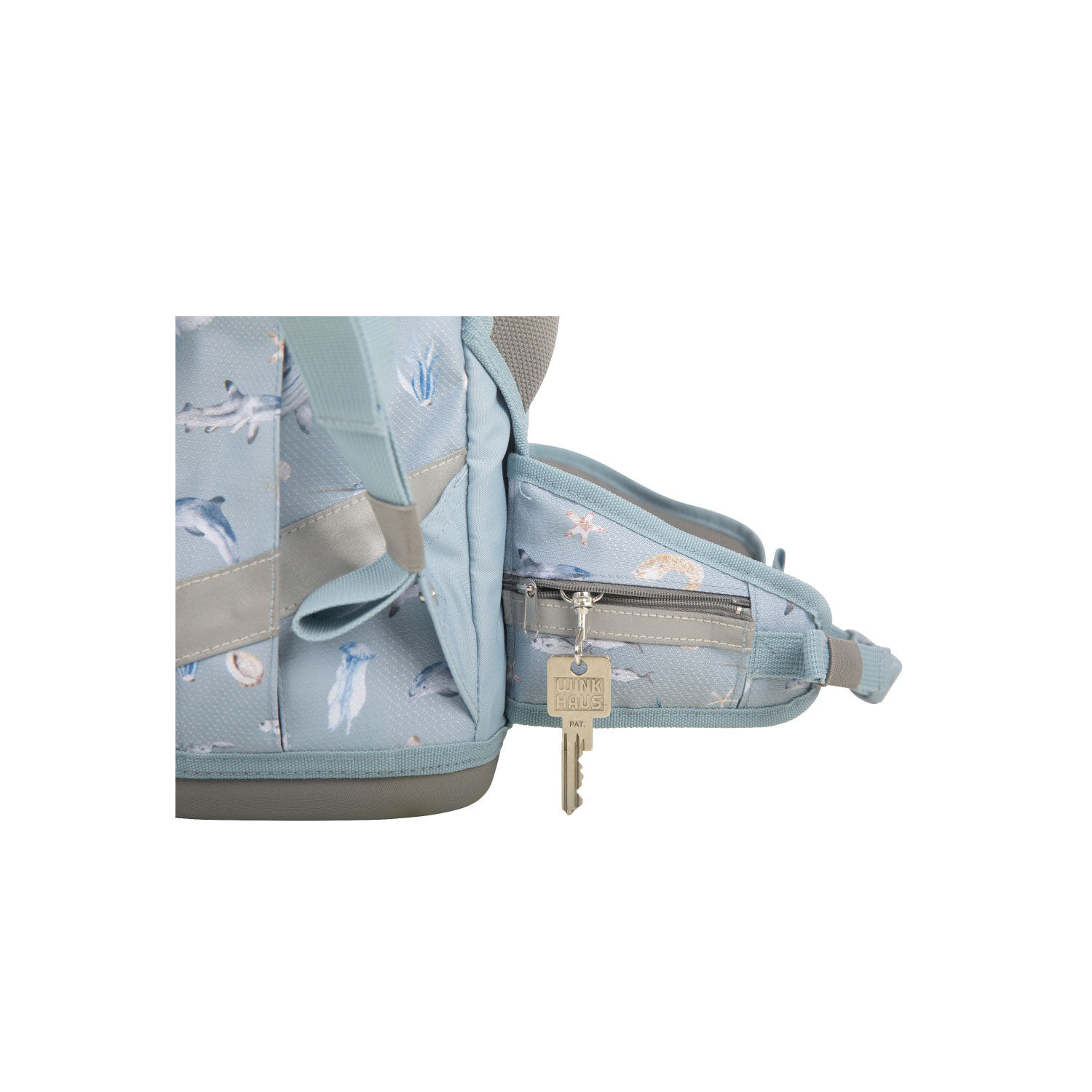 School-Mood Champion Maxx Nordic Collection, 7-tlg. Schulranzenset Aqua