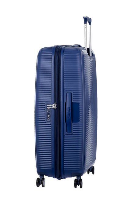 American Tourister Soundbox 4-Rollen-Trolley L 77cm, erweiterbar Midnight Navy American Tourister Soundbox 4-Rollen-Trolley L 77cm, erweiterbar Midnight Navy