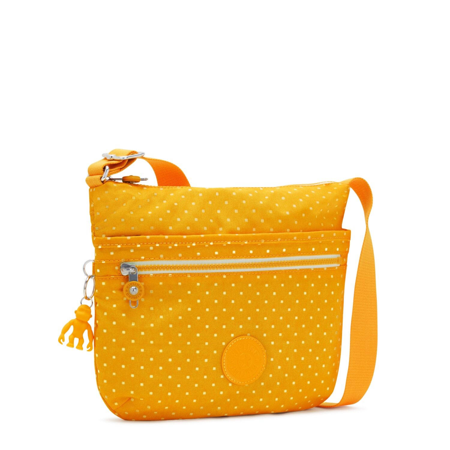 Kipling Arto Schultertasche Quertasche Soft Dot Yellow Kipling Arto Schultertasche Quertasche Soft Dot Yellow