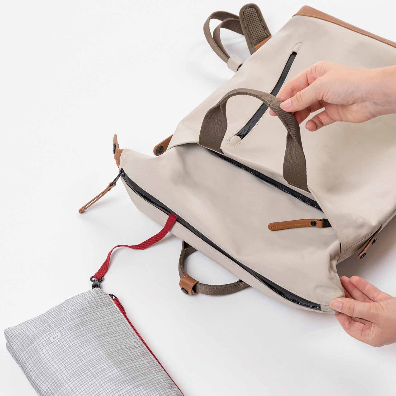 aunts & uncles Japan Morioka Rucksack -Shopper mit 13" Notebook dust