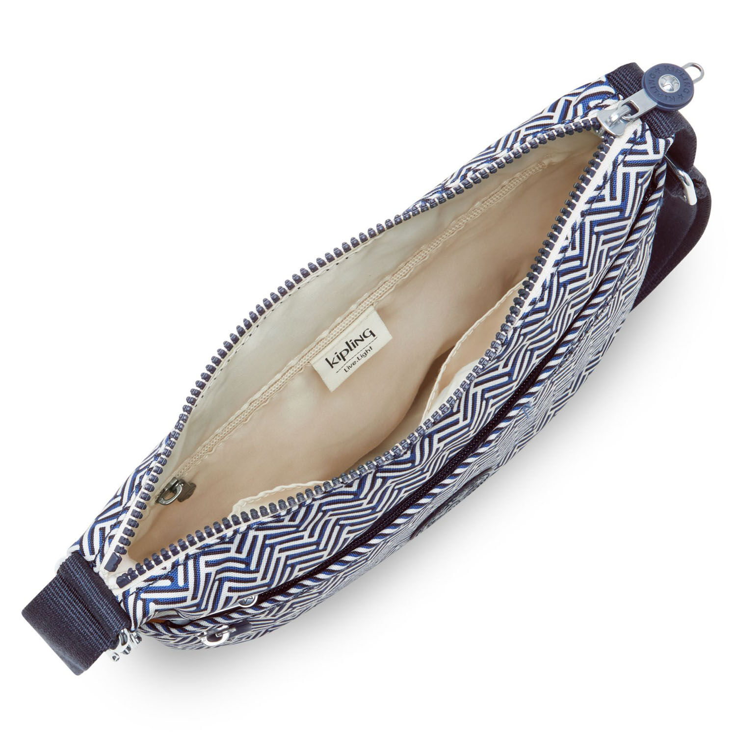 Kipling ALVAR Mittelgroße Schultertasche Urban Chevron