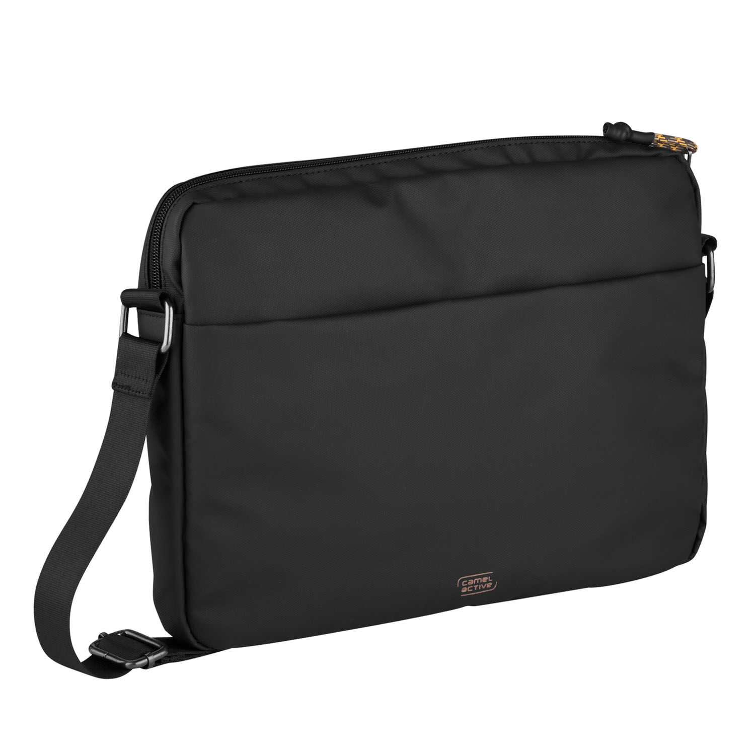 Camel Active Explore Cross Bag M aus recyceltem Nylon Schwarz