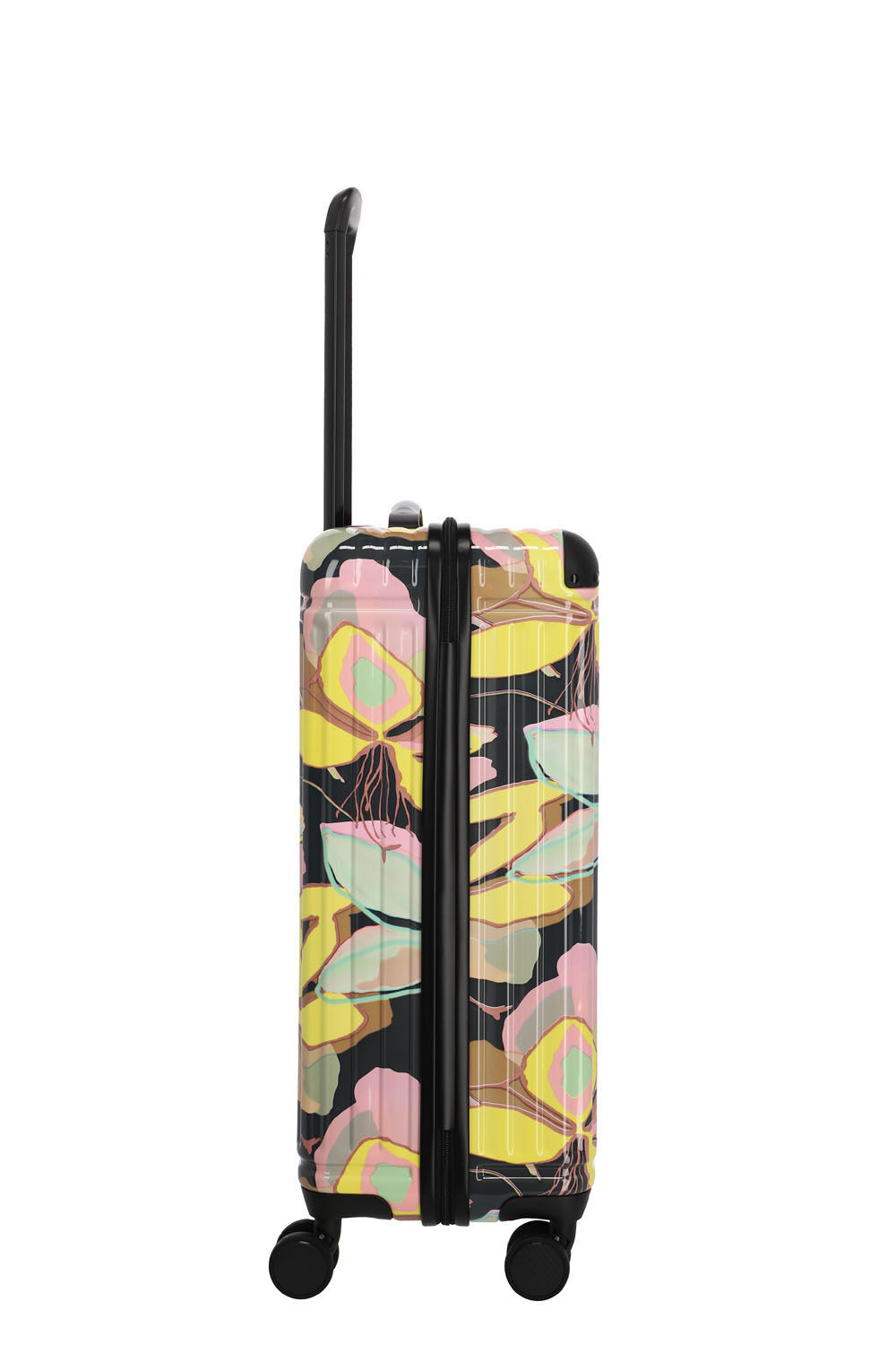 Travelite Cruise 4-Rad Trolley M Gelbe Orchidee
