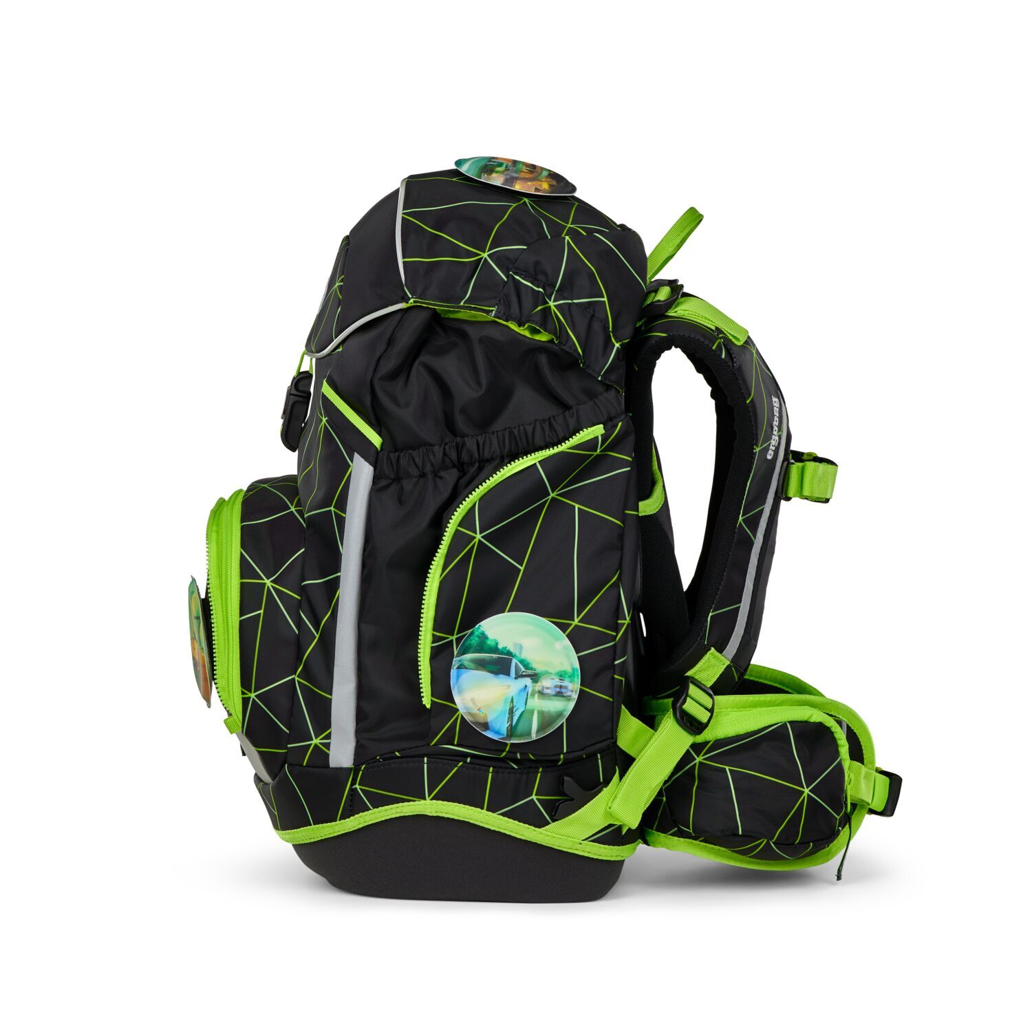 ergobag pack LUMI Editon 6-teiliges Schulrucksack-Set 2025 CyBär Race