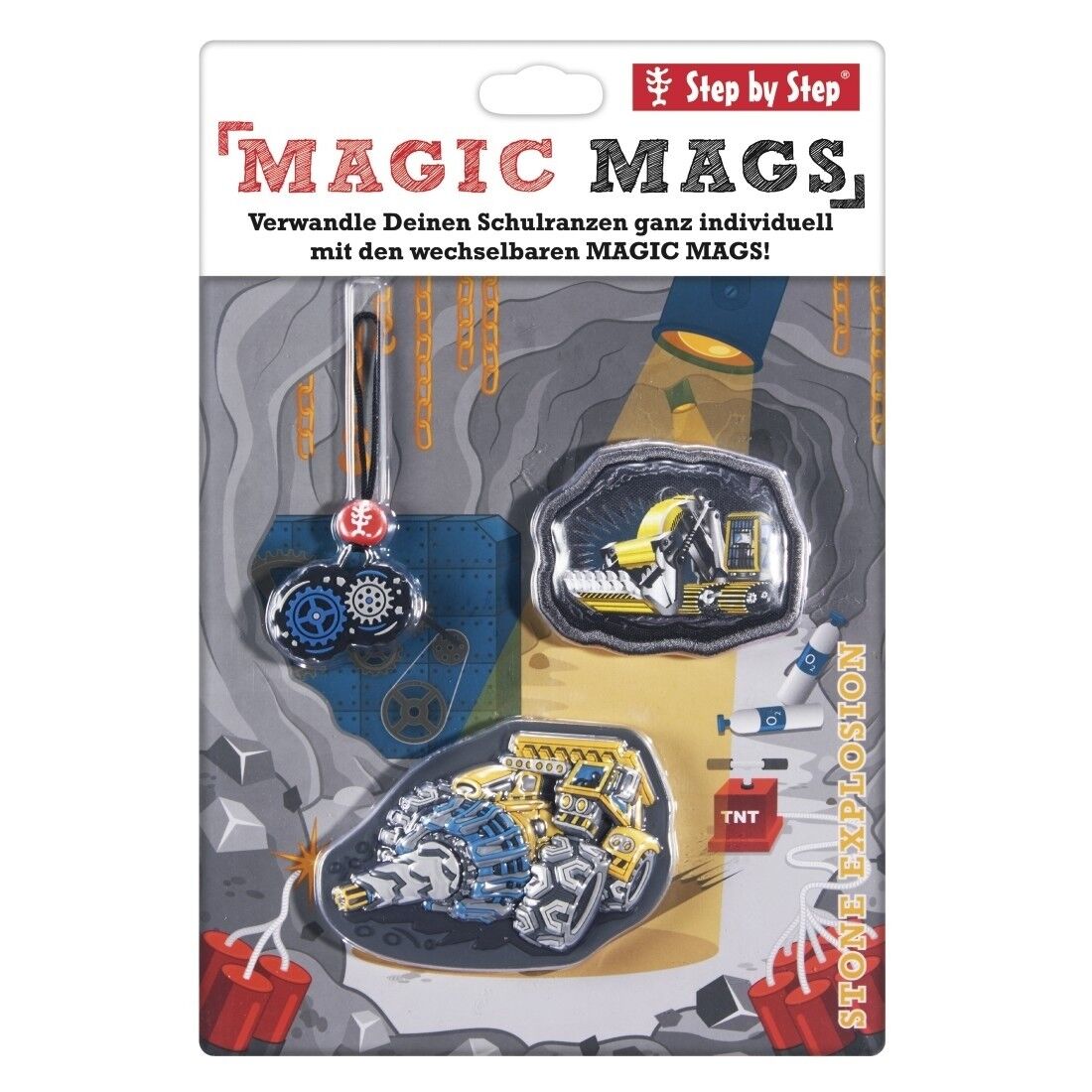 Step by Step MAGIC MAGS 3-teiliges Set Stone Explosion