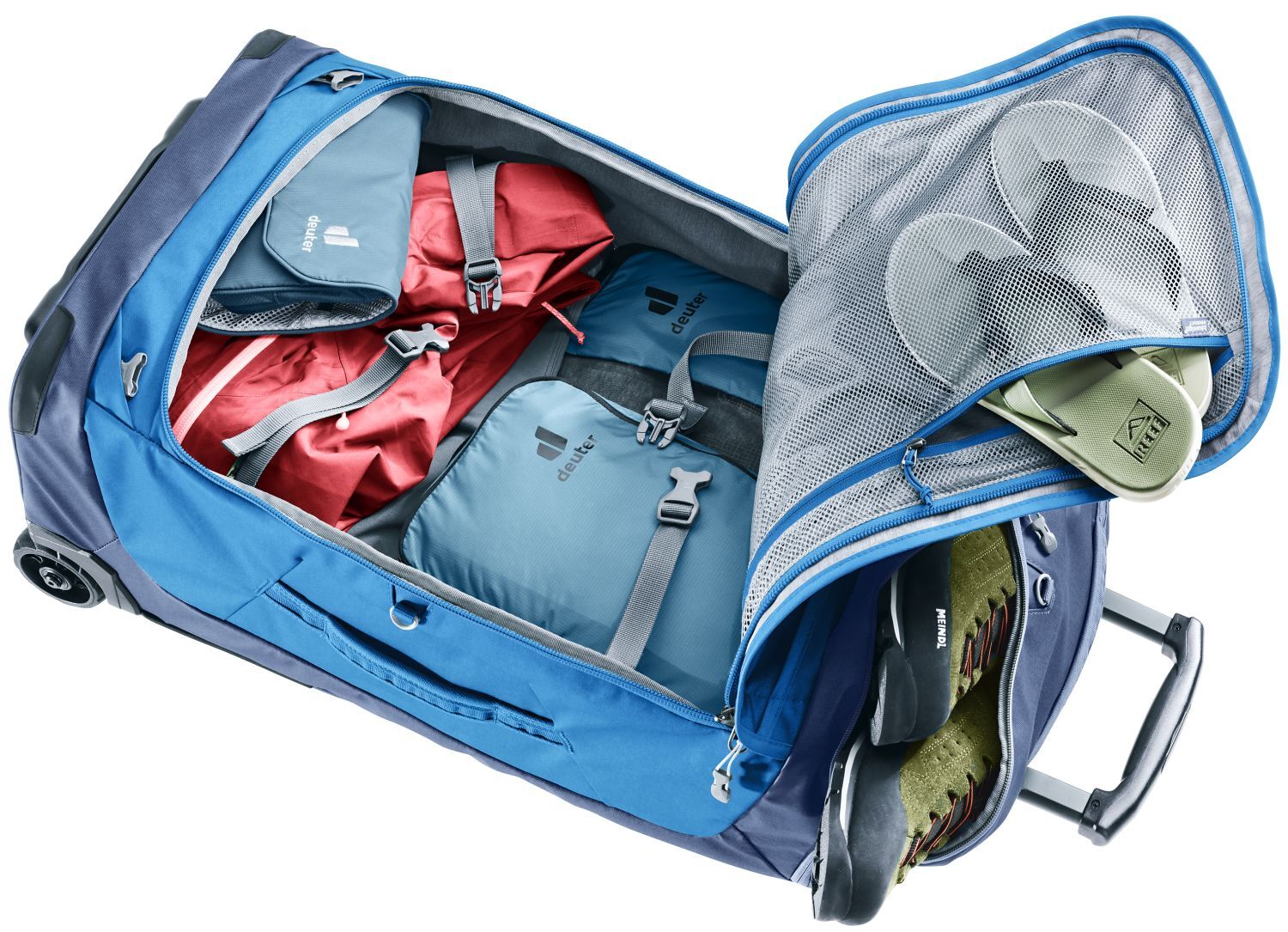 Deuter Duffel Pro Movo 60 Reisetasche auf Rollen Neptune-Nightblue