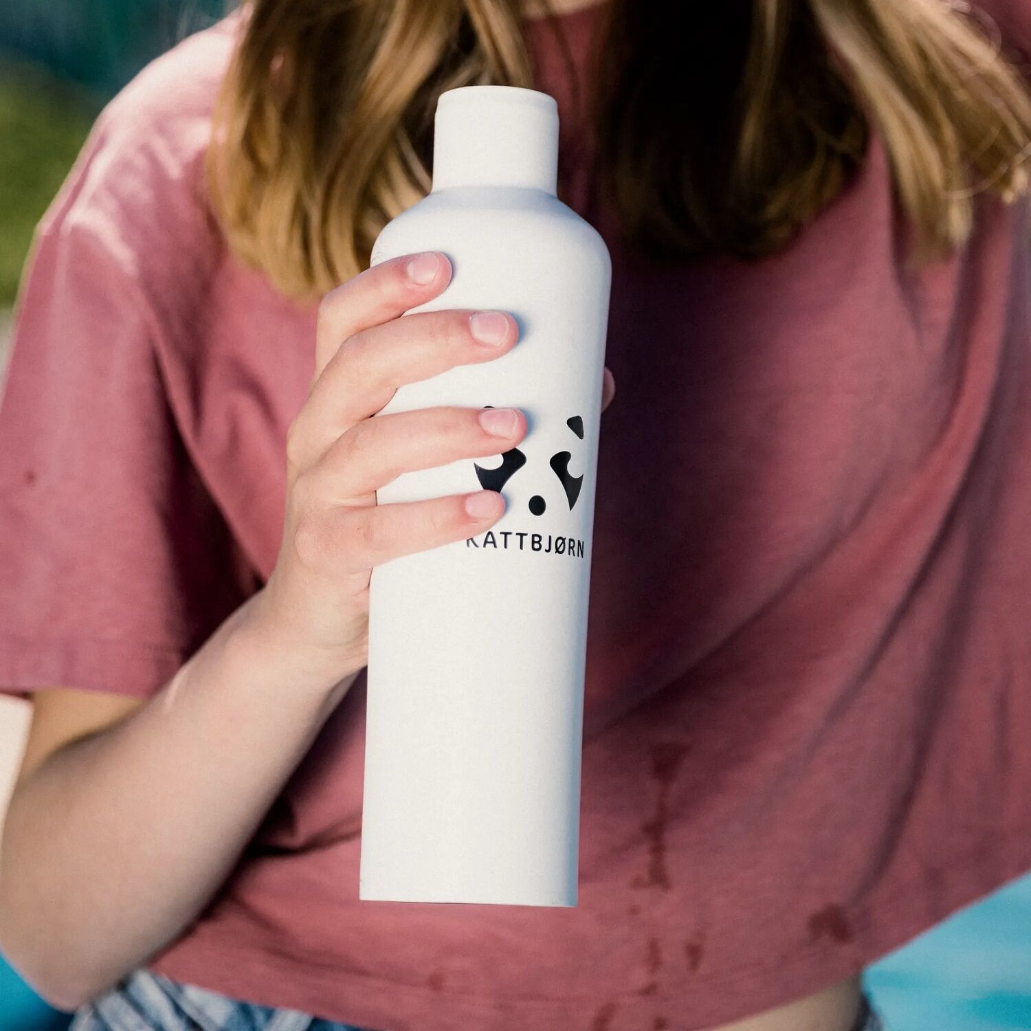 kattbjørn Zubehör Edelstahl-Trinkflasche 500ml weiß kattbjørn Zubehör Edelstahl-Trinkflasche 500ml weiß