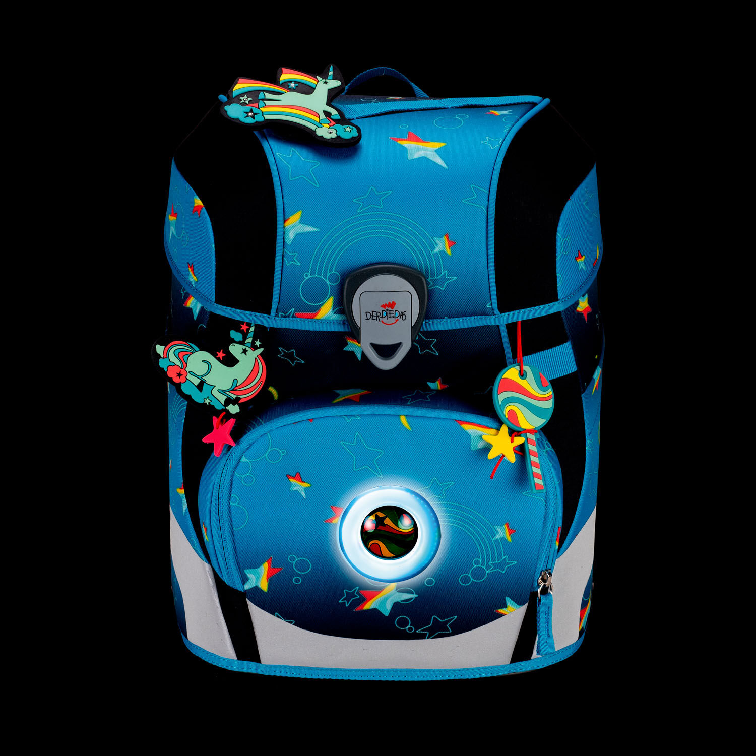 DerDieDas ErgoFlex Tiny Exklusiv LED Schulrucksack 5-teiliges Set DerDieDas ErgoFlex Tiny Exklusiv LED Schulrucksack 5-teiliges Set