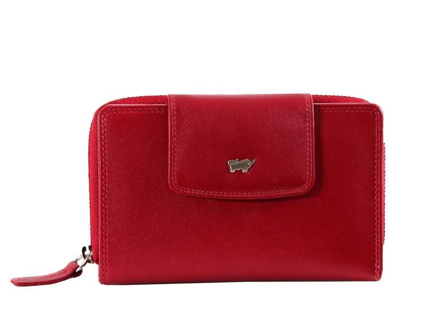 Braun Büffel GOLF SECURE RFID RV-Geldbörse M 15CS rot