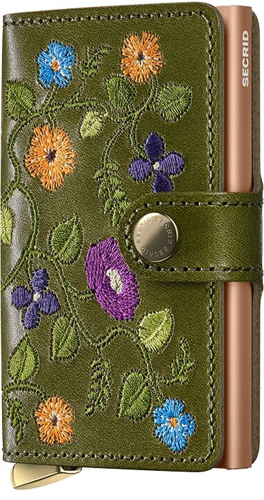 Secrid Premium Miniwallet Stitch-Floral Secrid Premium Miniwallet Stitch-Floral