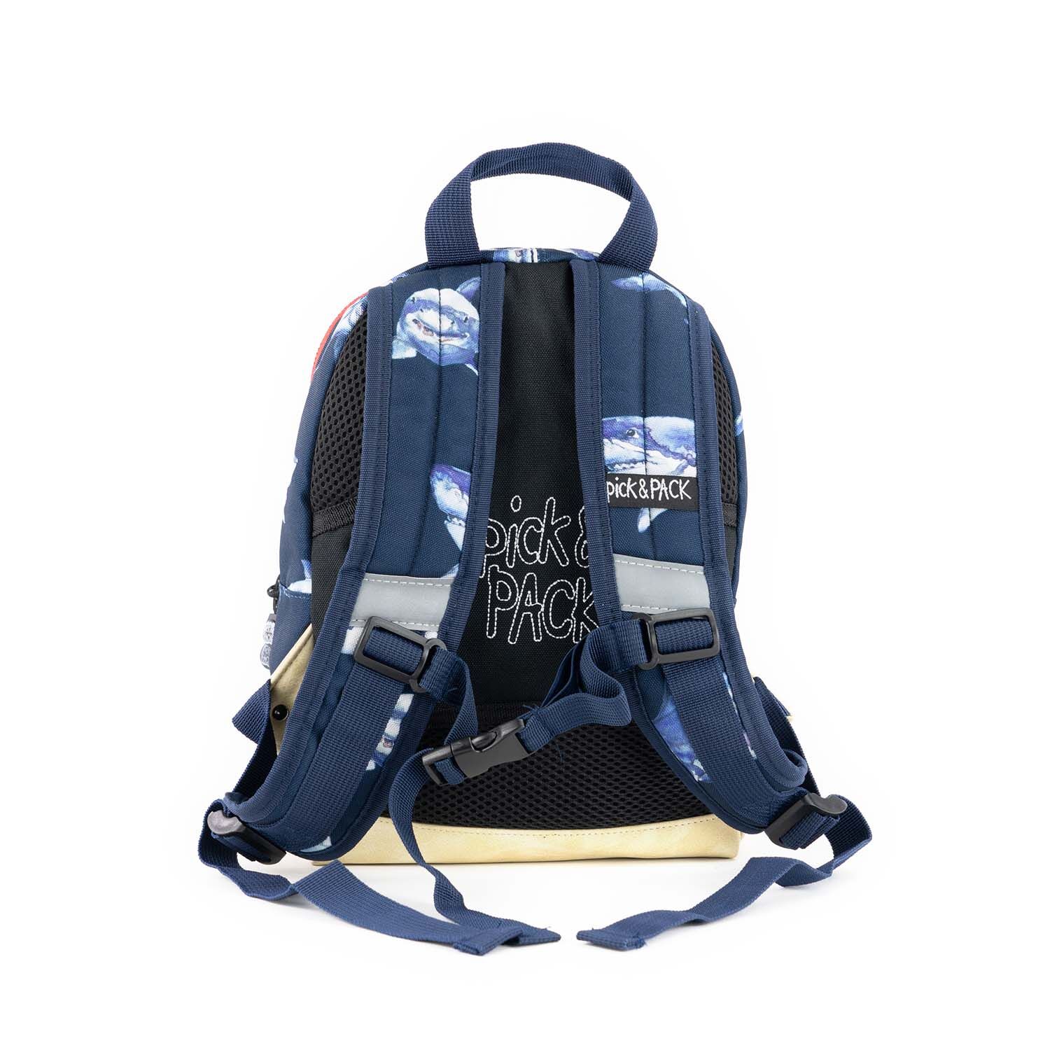 Pick & Pack Shark Backpack S Navy Pick & Pack Shark Backpack S Navy