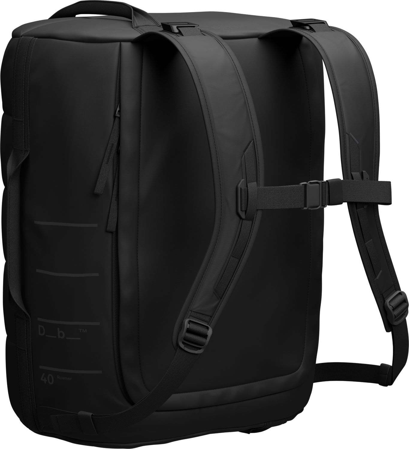 D_b_ Roamer Duffel / Backpack 40L Black Out