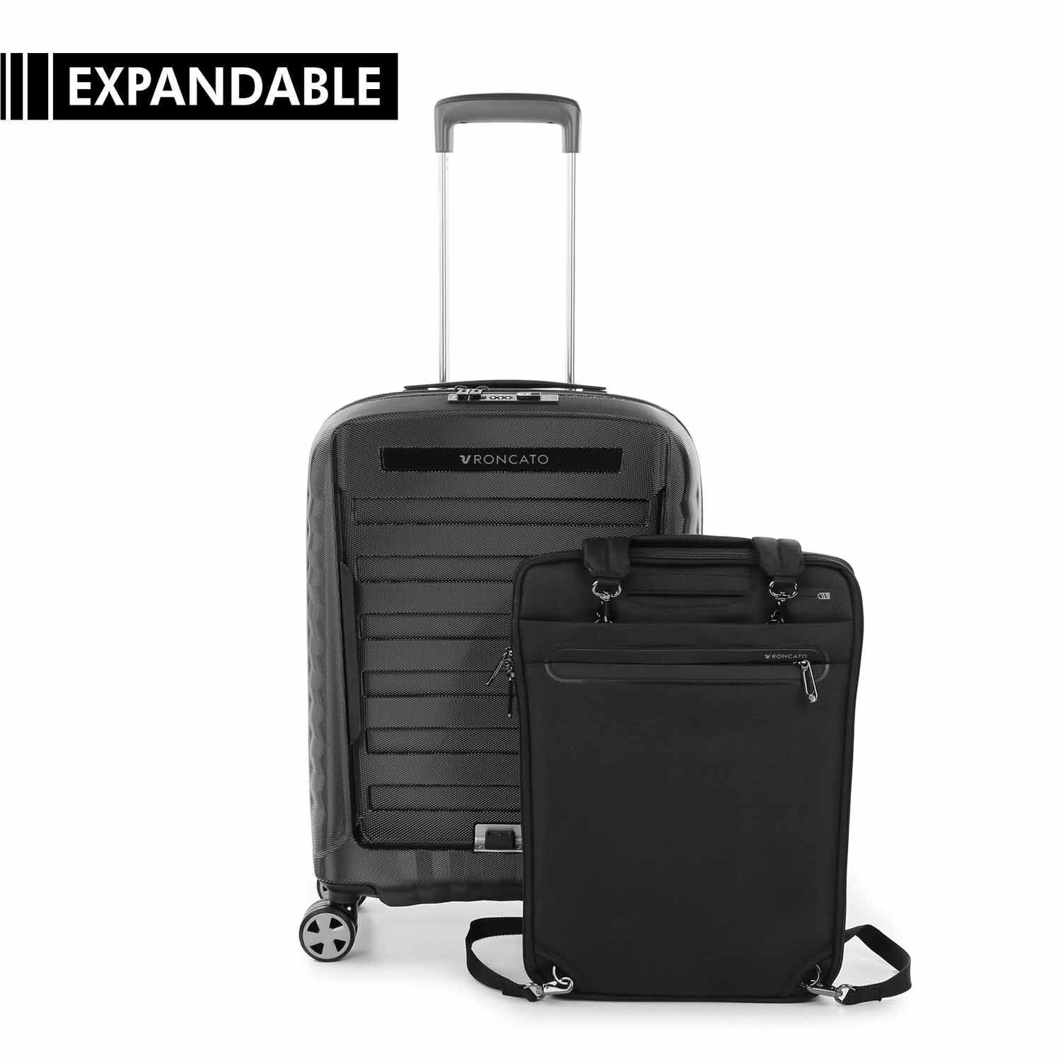 Roncato Double Premium Carry-on 4-Rollen erweiterbar