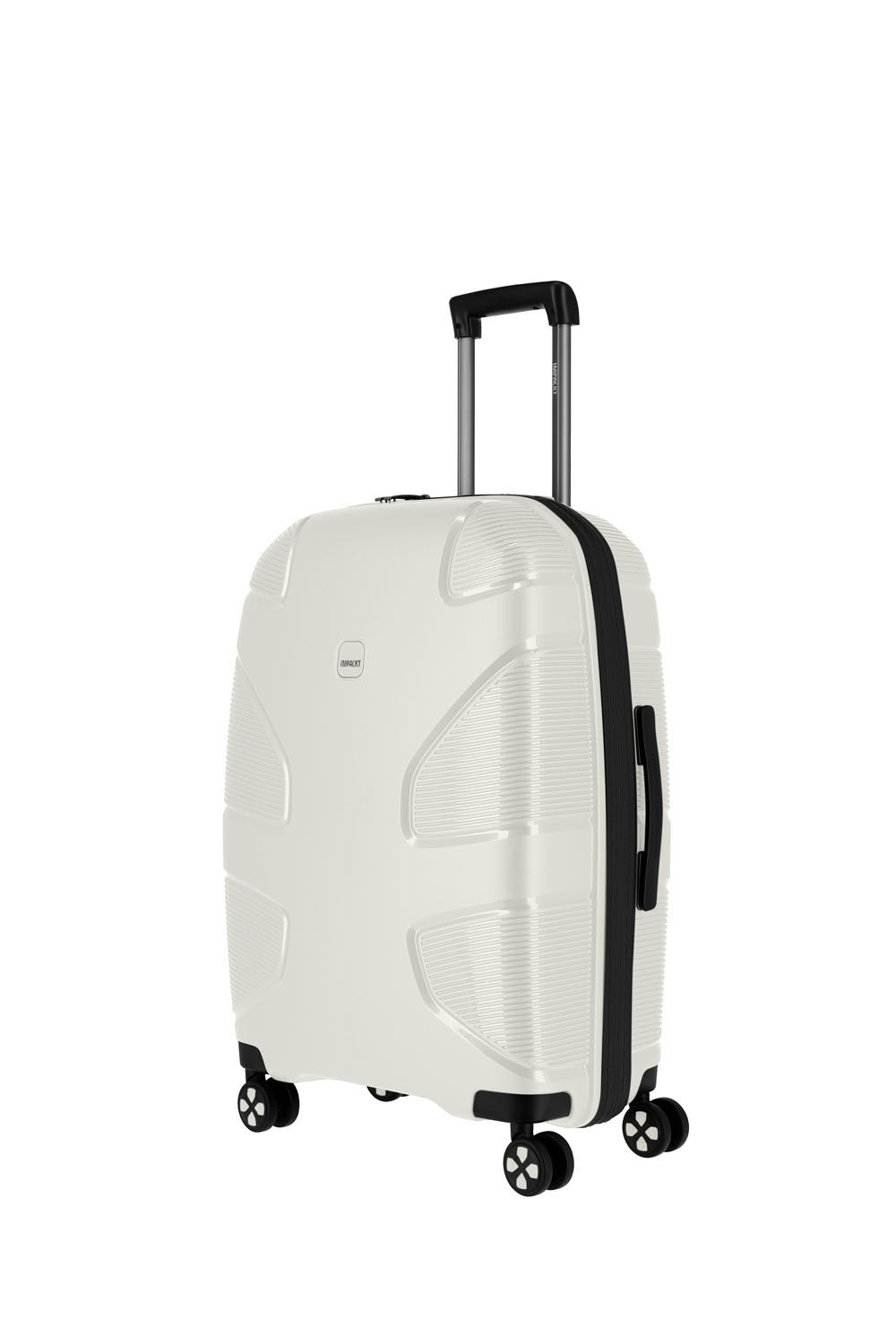 IMPACKT IP1 Koffer M, 4-Rollen Polar white