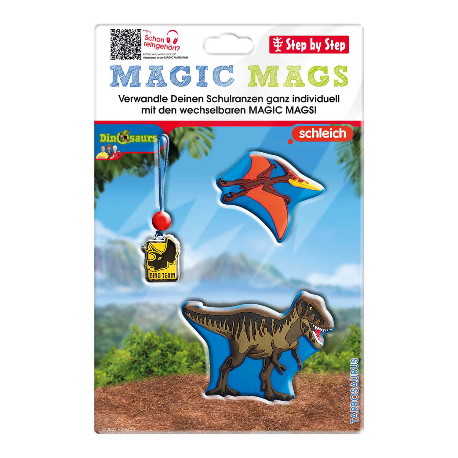 Step by Step MAGIC MAGS Limited Edition schleich®, 3-teiliges Set Dinosaurs, Tarbosauros