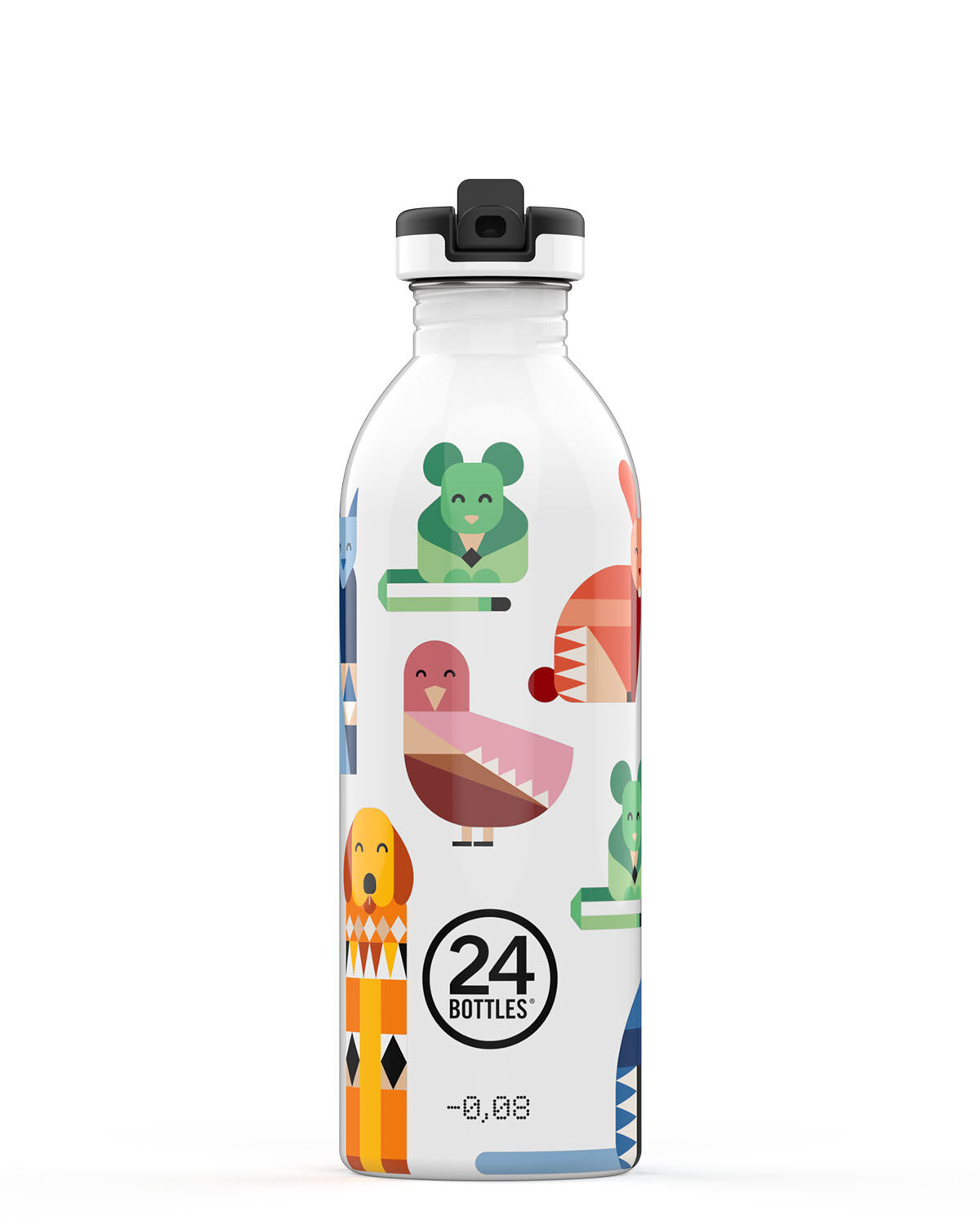 24Bottles® Urban Bottle Kids 500 ml mit Sport Lid Best Friends