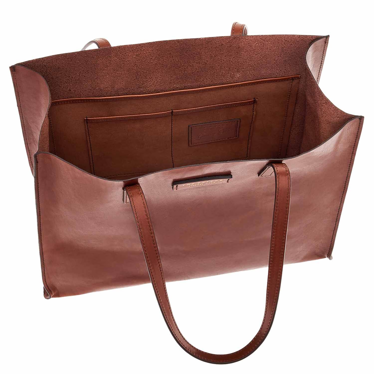 The Bridge Mirra Shopper 04470201 Braun/Gold