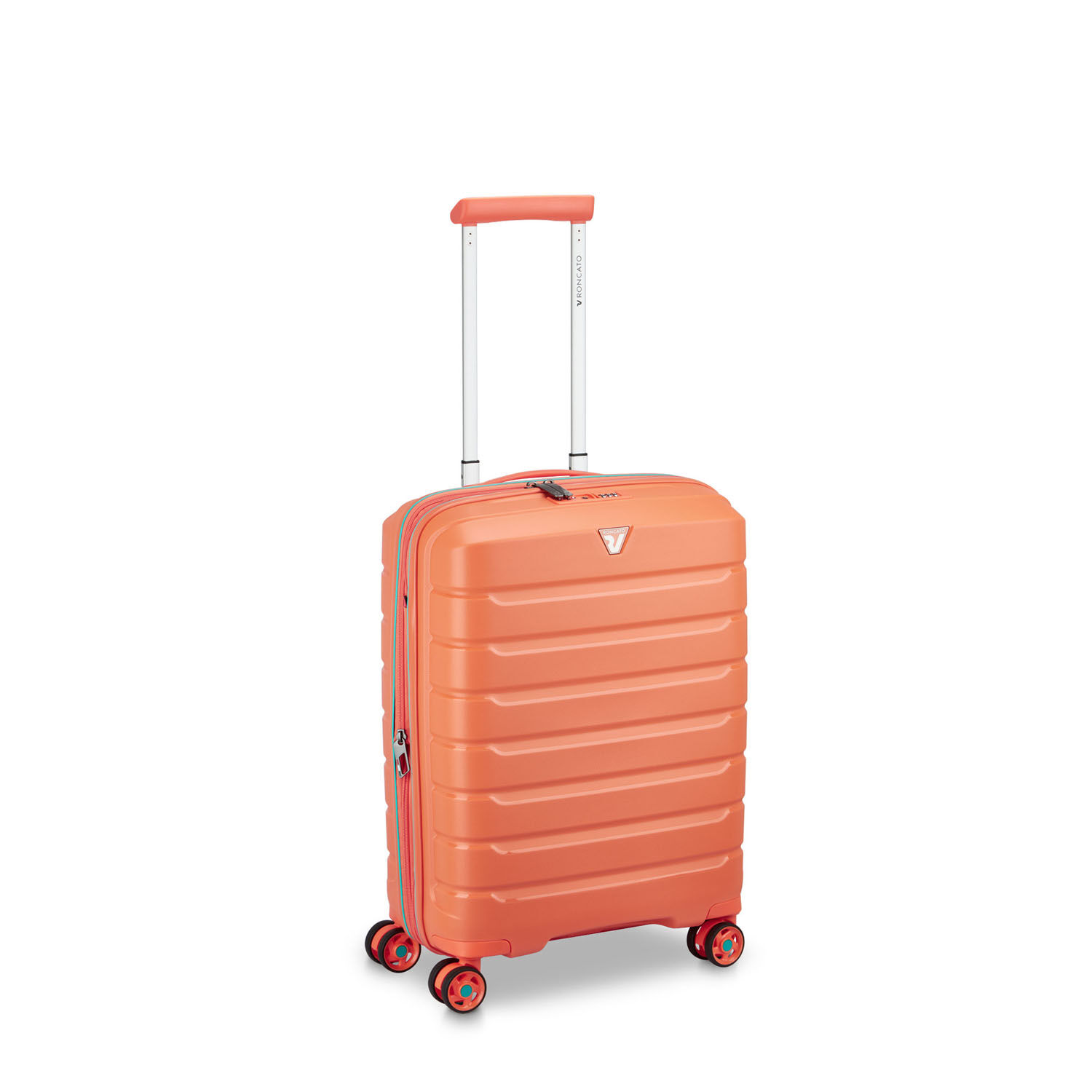 Roncato B-Flying SPOT Handgepäck Carry-On Trolley Erweiterbar 55cm apricot orange