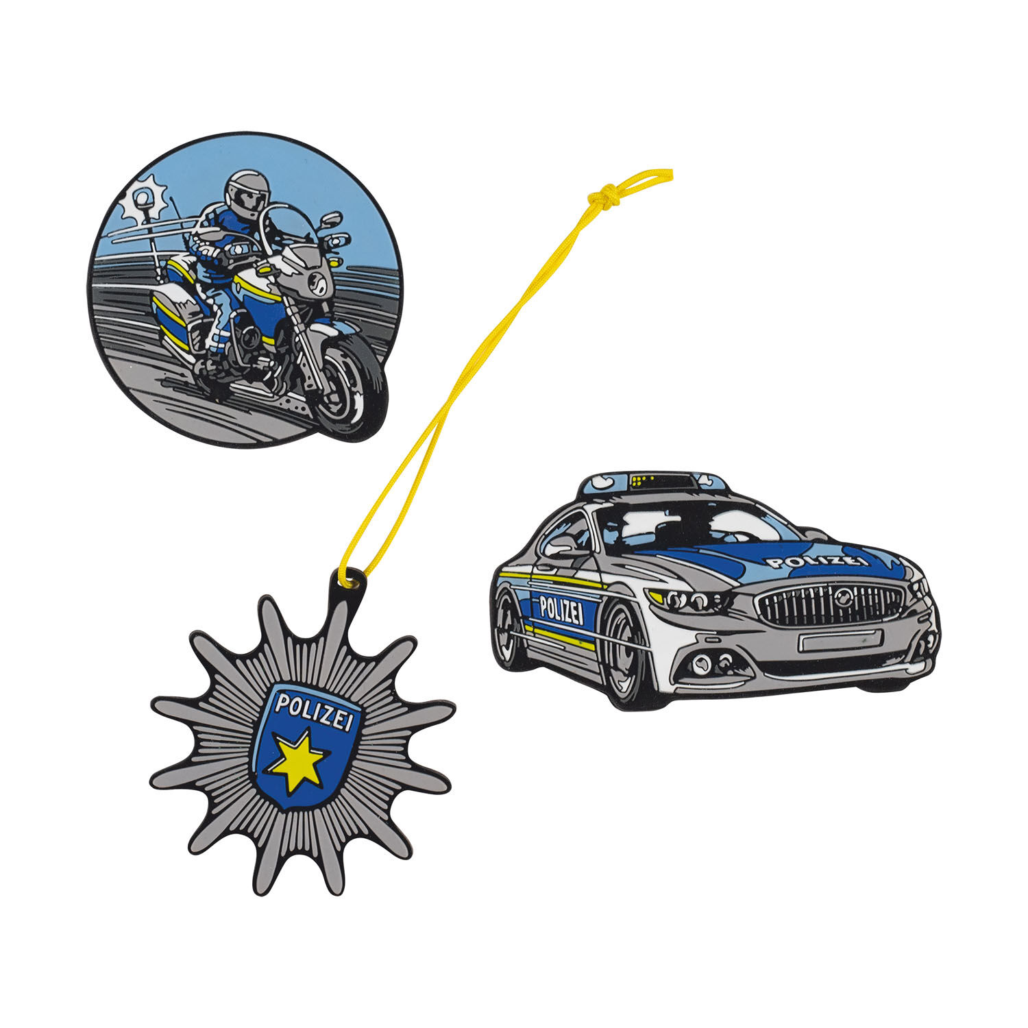 Scout Neo Schulranzen-Set 4-teilig DIN Blue Police