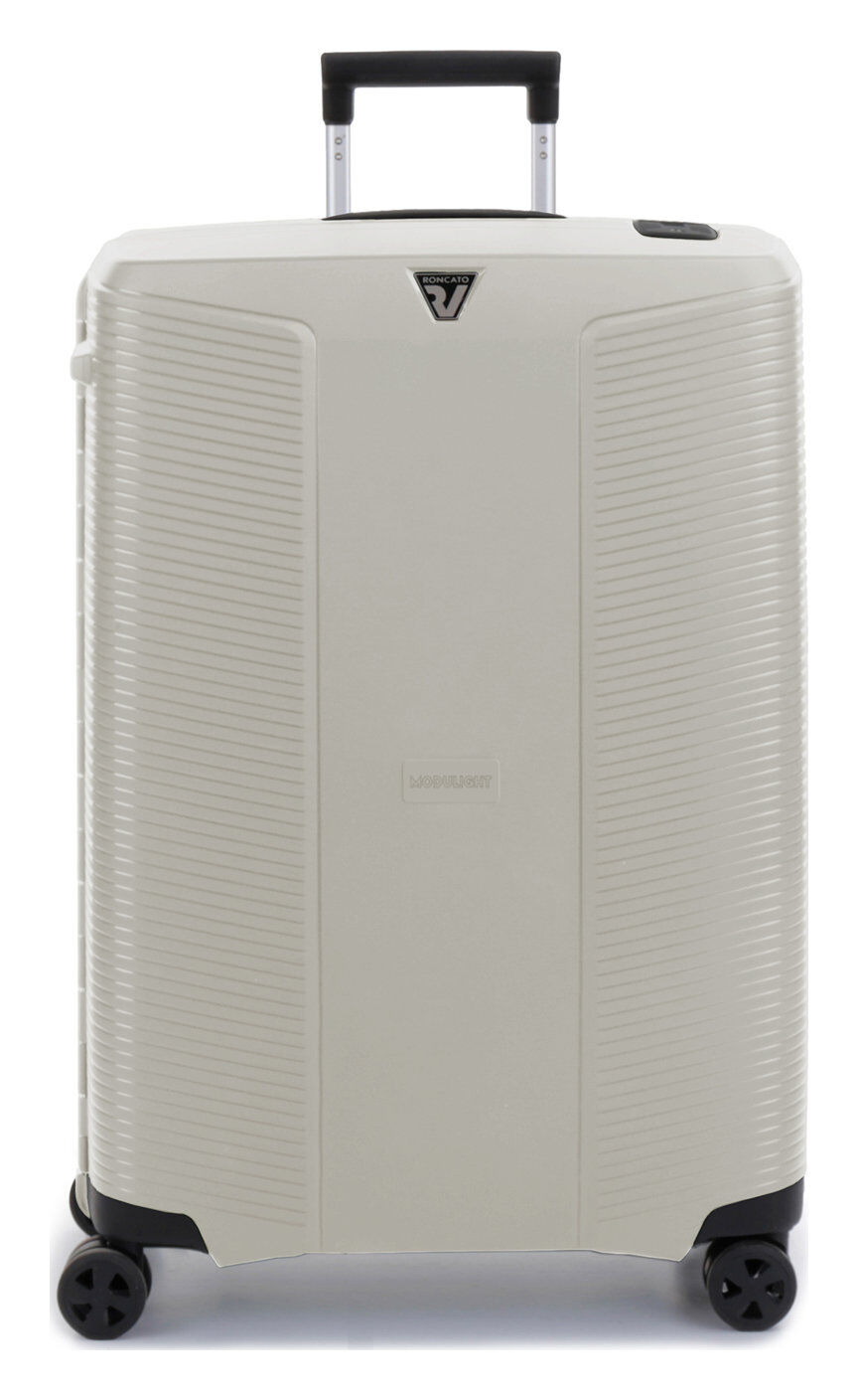 Roncato MODULIGHT Großer koffer 76 cm + Modulares Kit Elfenbein