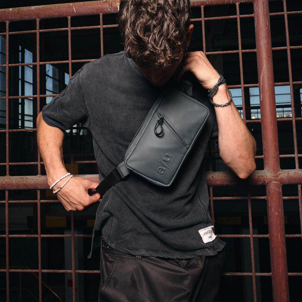 aunts & uncles Japan Nishi Mito Gürteltasche dark shadow aunts & uncles Japan Nishi Mito Gürteltasche dark shadow