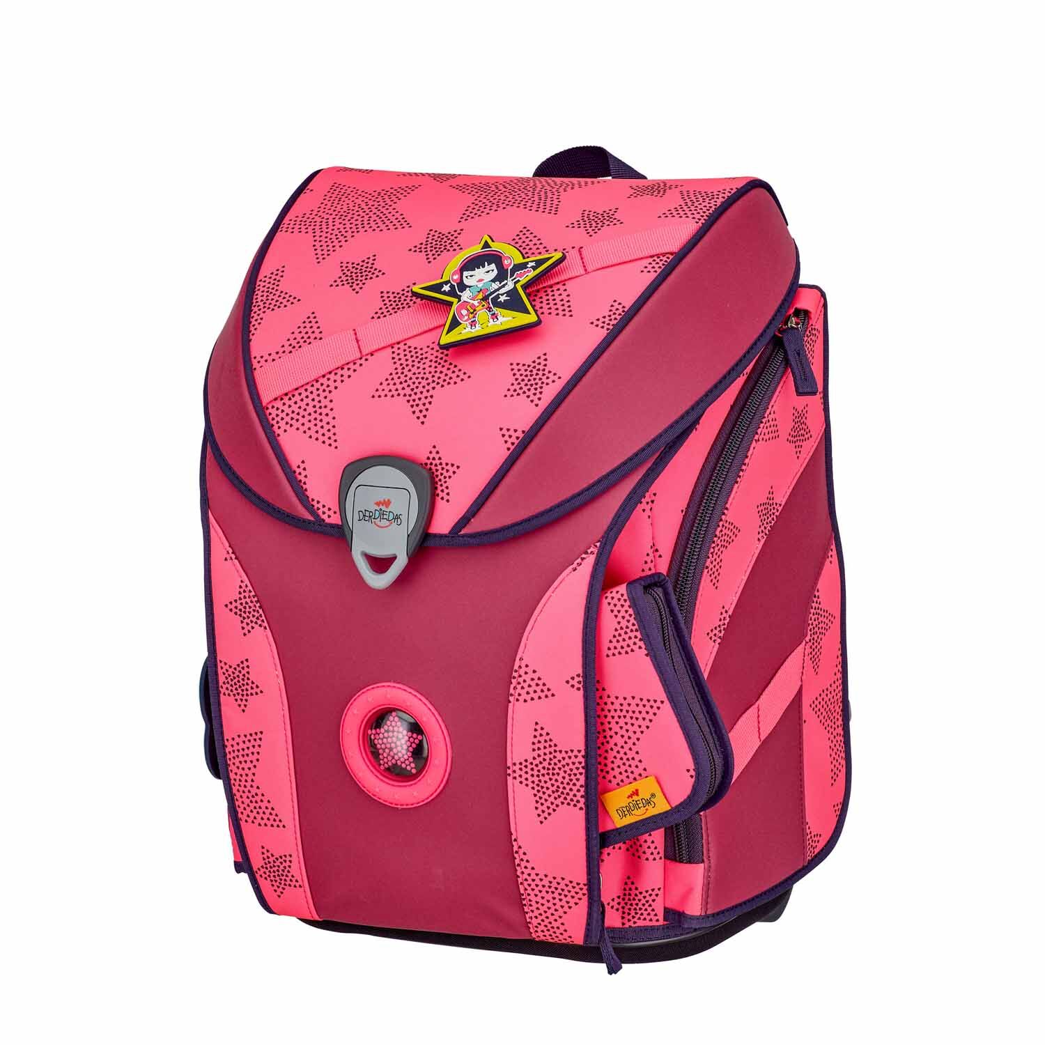 DerDieDas ErgoFlex MAX "Superflash" Schulrucksack-Set 5-teilig mit Sportbeutel Neon Star DerDieDas ErgoFlex MAX "Superflash" Schulrucksack-Set 5-teilig mit Sportbeutel Neon Star