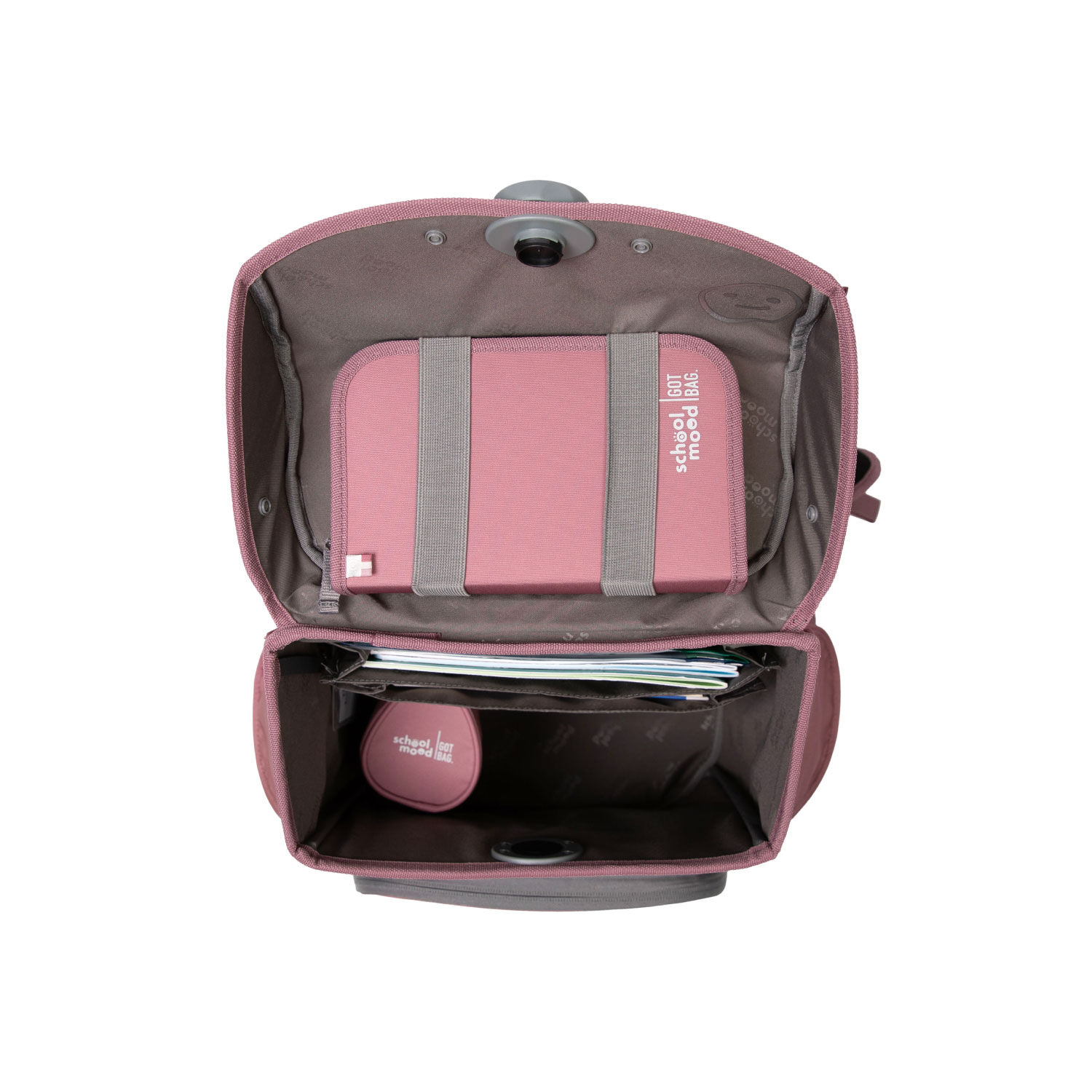 School-Mood Timeless Pro Ocean Collection, 6-tlg. Schulranzenset Axolotl School-Mood Timeless Pro Ocean Collection, 6-tlg. Schulranzenset Axolotl