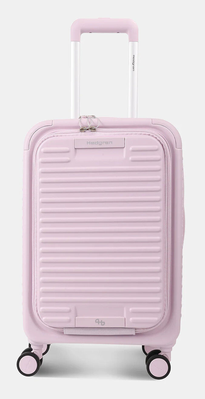 Hedgren Yuno S Carry-On / Kabinenspinner mit Vortasche 55cm Orchid Ice