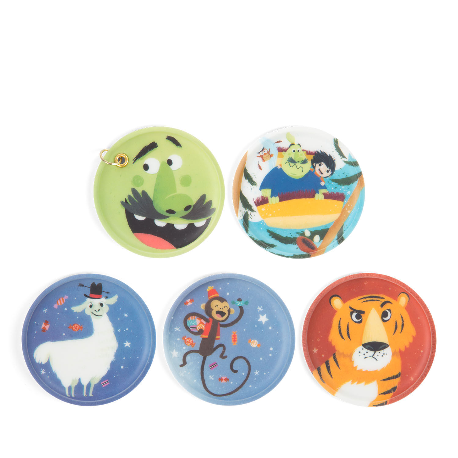 ergobag Kletties Bea & Bahadir, Set 5-teilig