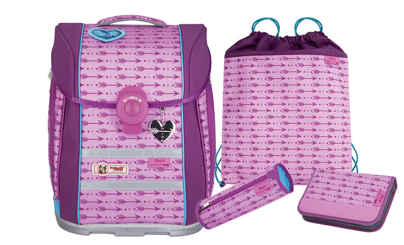 McNeill Ergo Primero Schulranzen-Set, 4-teilig Mayla