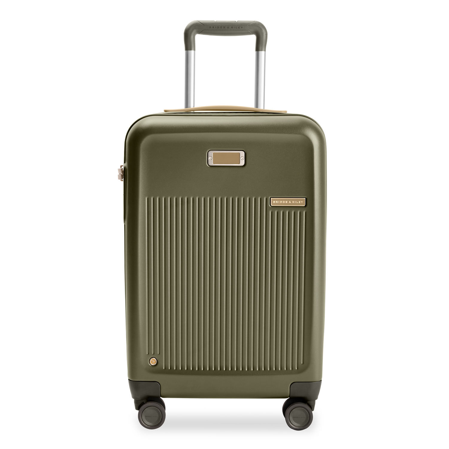 Briggs & Riley Sympatico 3.0 Essential 56cm Carry-On Expandable Spinner Olive