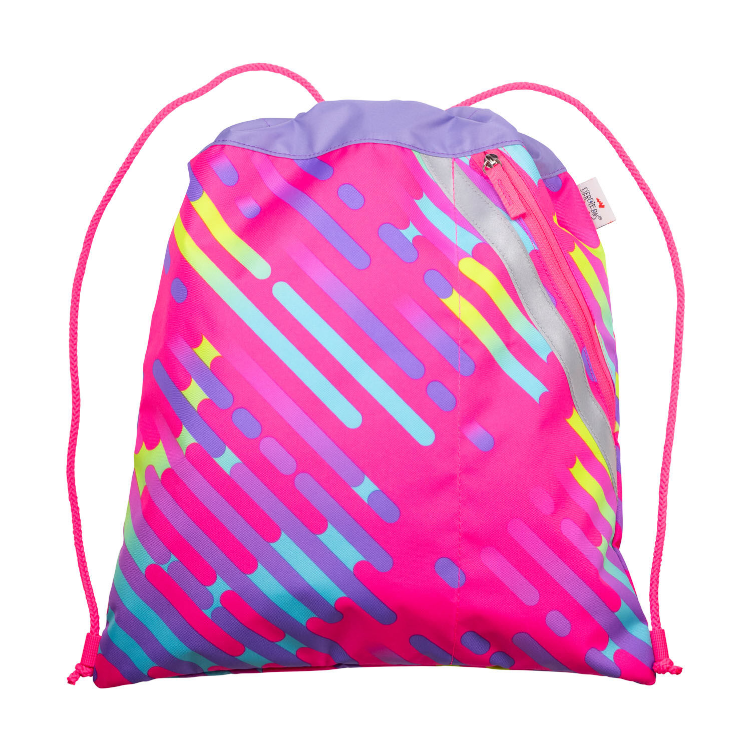 DerDieDas ErgoFlex "NEON" Schulrucksack-Set 5-teilig mit Sportbeutel Neon Punkie