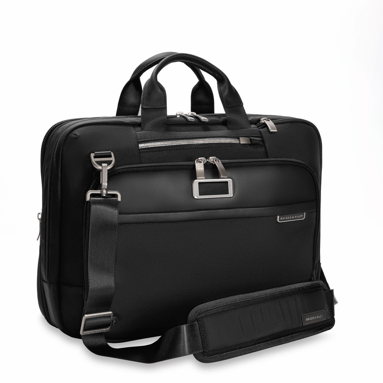 Briggs & Riley Business 2.0 Medium Expandable Brief Black