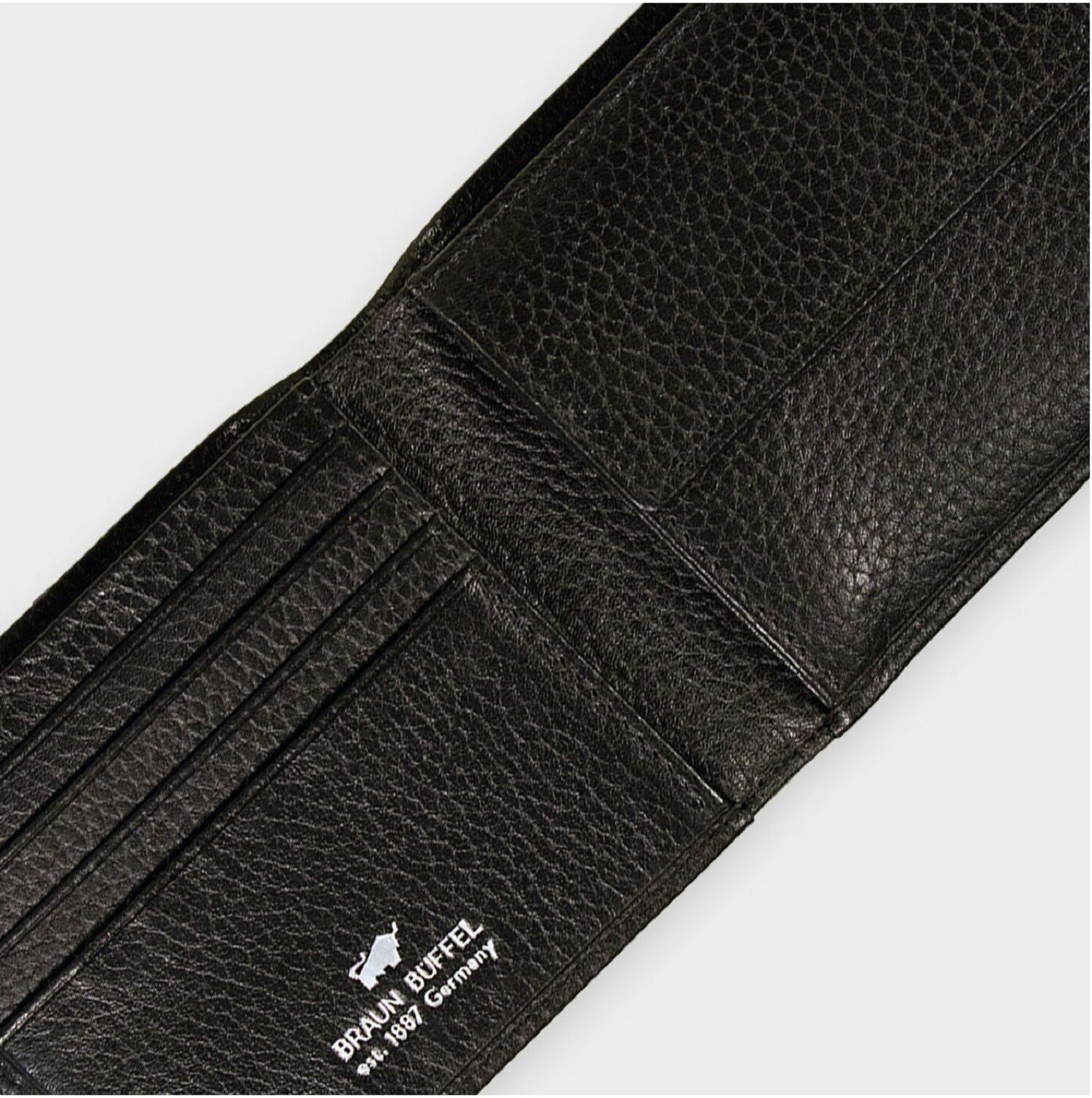 Braun Büffel TURIN RFID Geldbörse 4CS schwarz Braun Büffel TURIN RFID Geldbörse 4CS schwarz