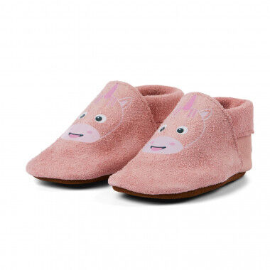 Affenzahn Krabbelschuhe Leder Einhorn